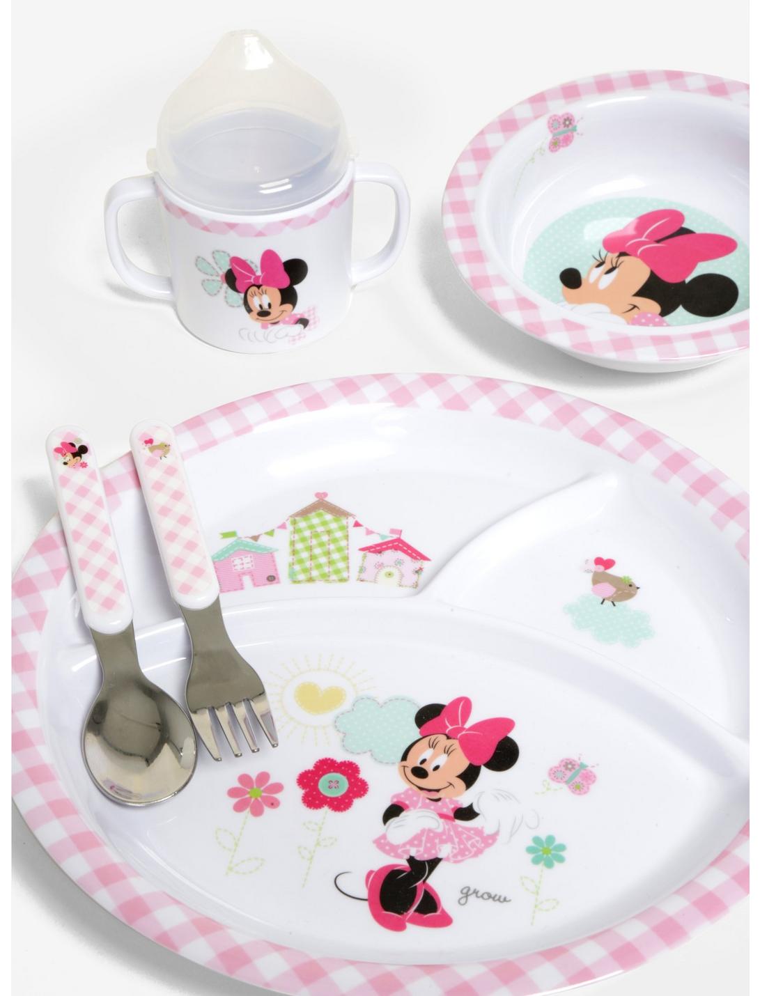 Disney Minnie Mouse Kids Dinner Set, , hi-res