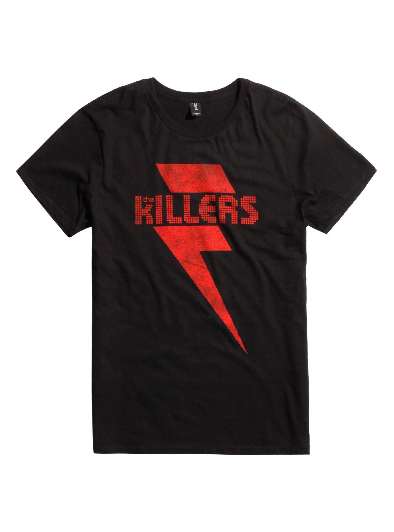 The Killers Red Lightening Logo TShirt Hot Topic