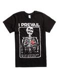 I Prevail Alone Skeleton T-Shirt, BLACK, hi-res