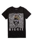 The Notorious B.I.G. Biggie Waves T-Shirt, BLACK, hi-res