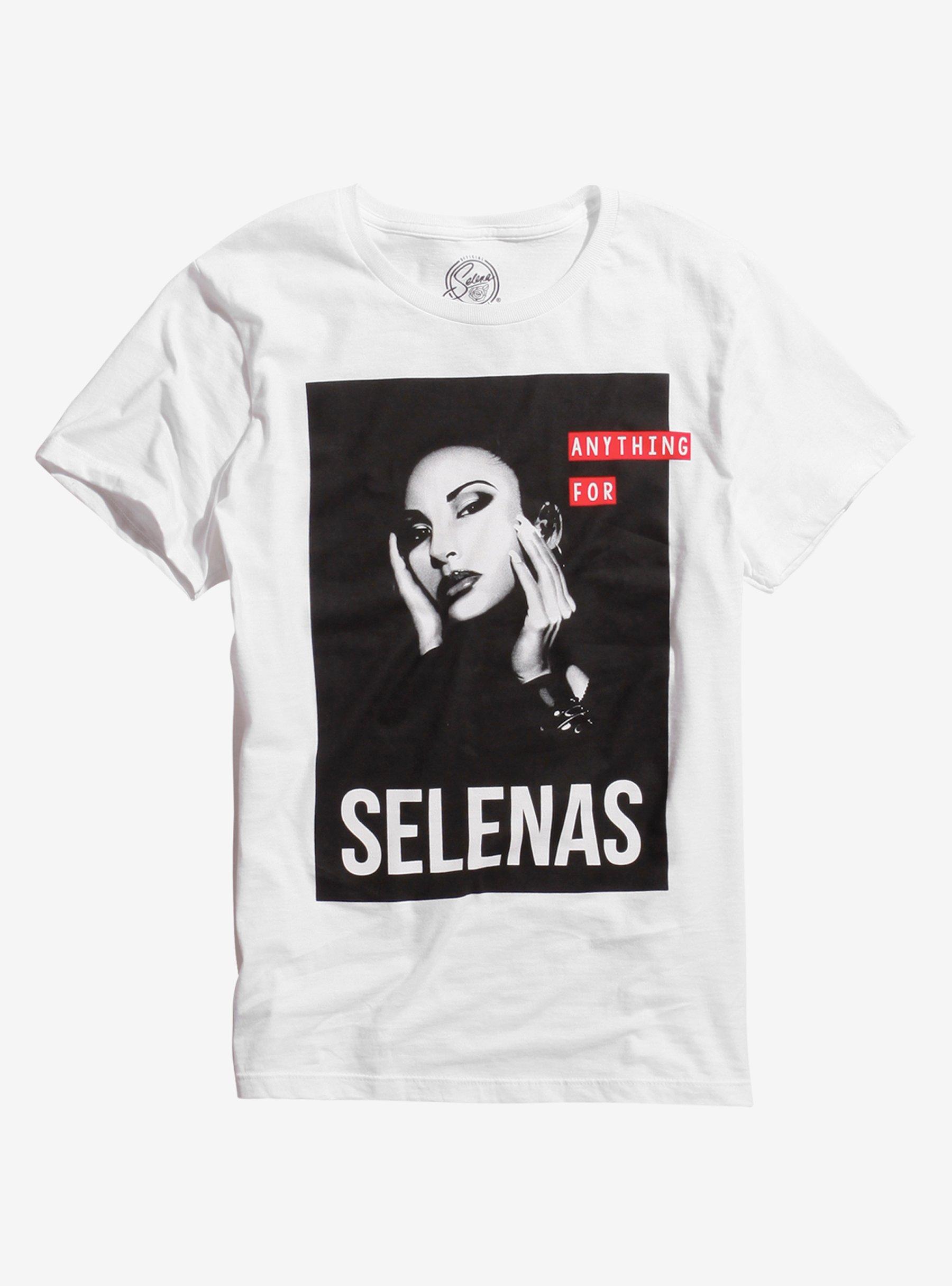 Selena Anything For Selenas T-Shirt, WHITE, hi-res