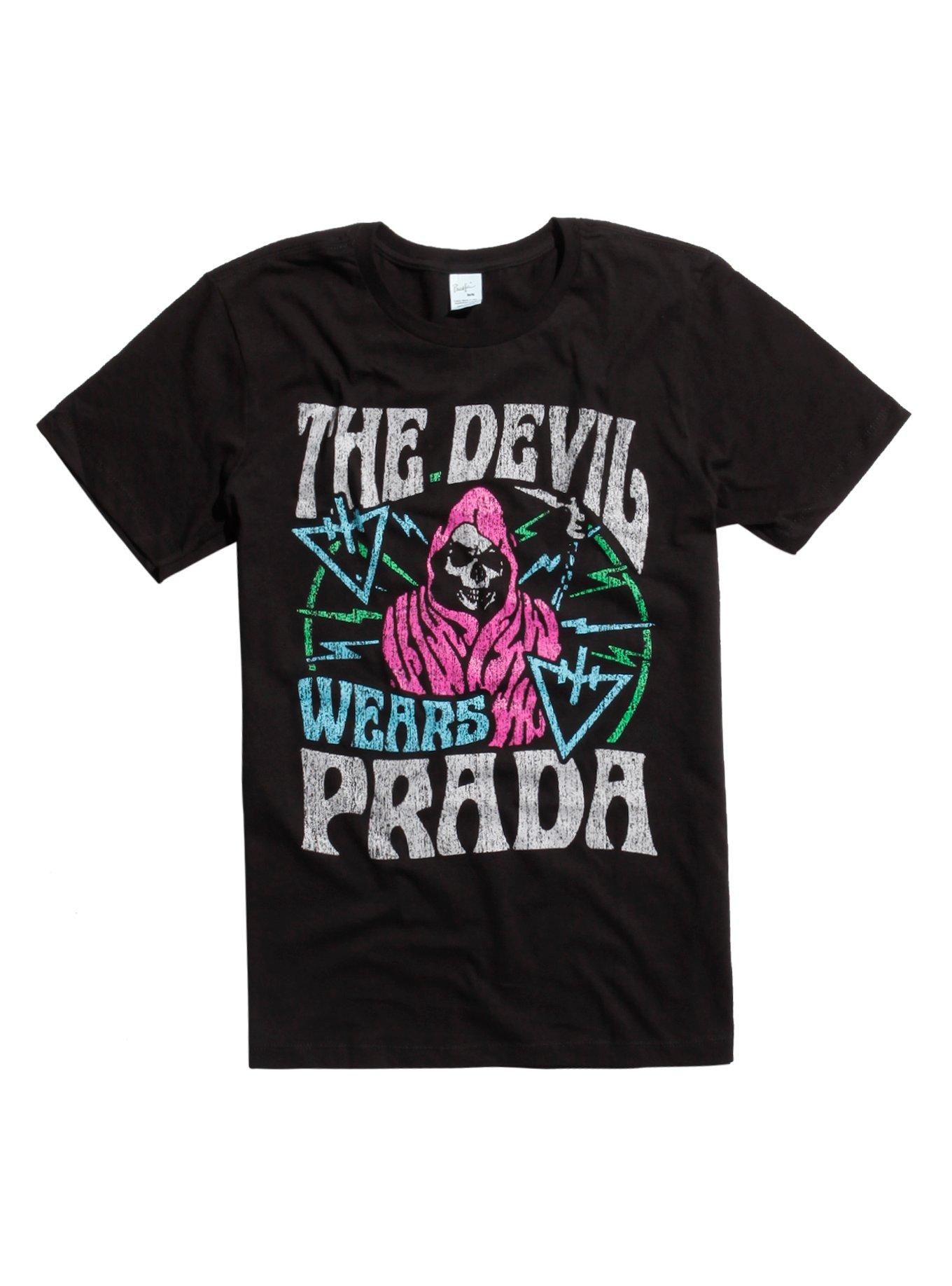 The Devil Wears Prada Groovy Reaper T-Shirt, BLACK, hi-res