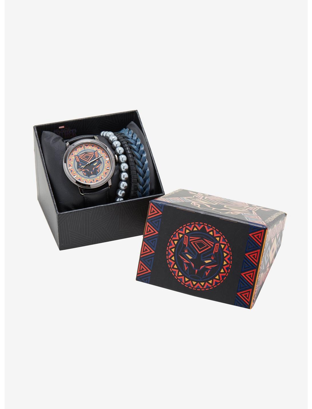 Marvel Black Panther Watch Set - BoxLunch Exclusive, , hi-res
