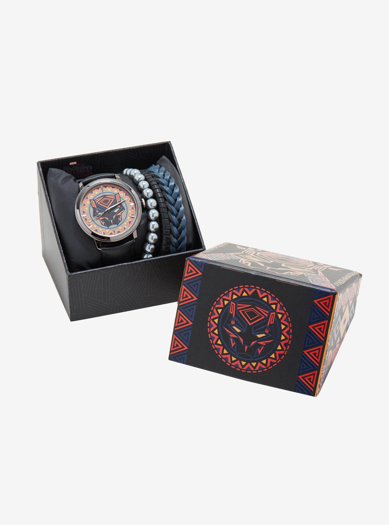 Marvel Black Panther Watch Set - BoxLunch Exclusive, , hi-res