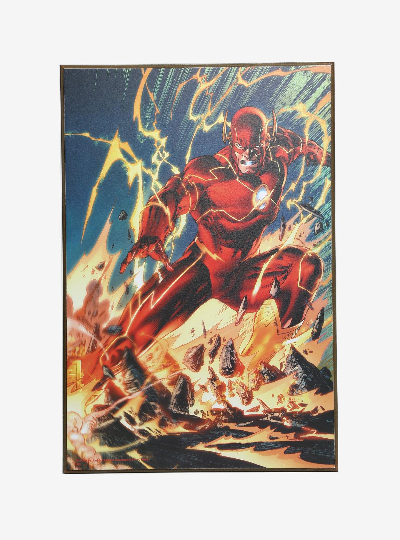 DC Comics The Flash Wood Wall Art, , hi-res