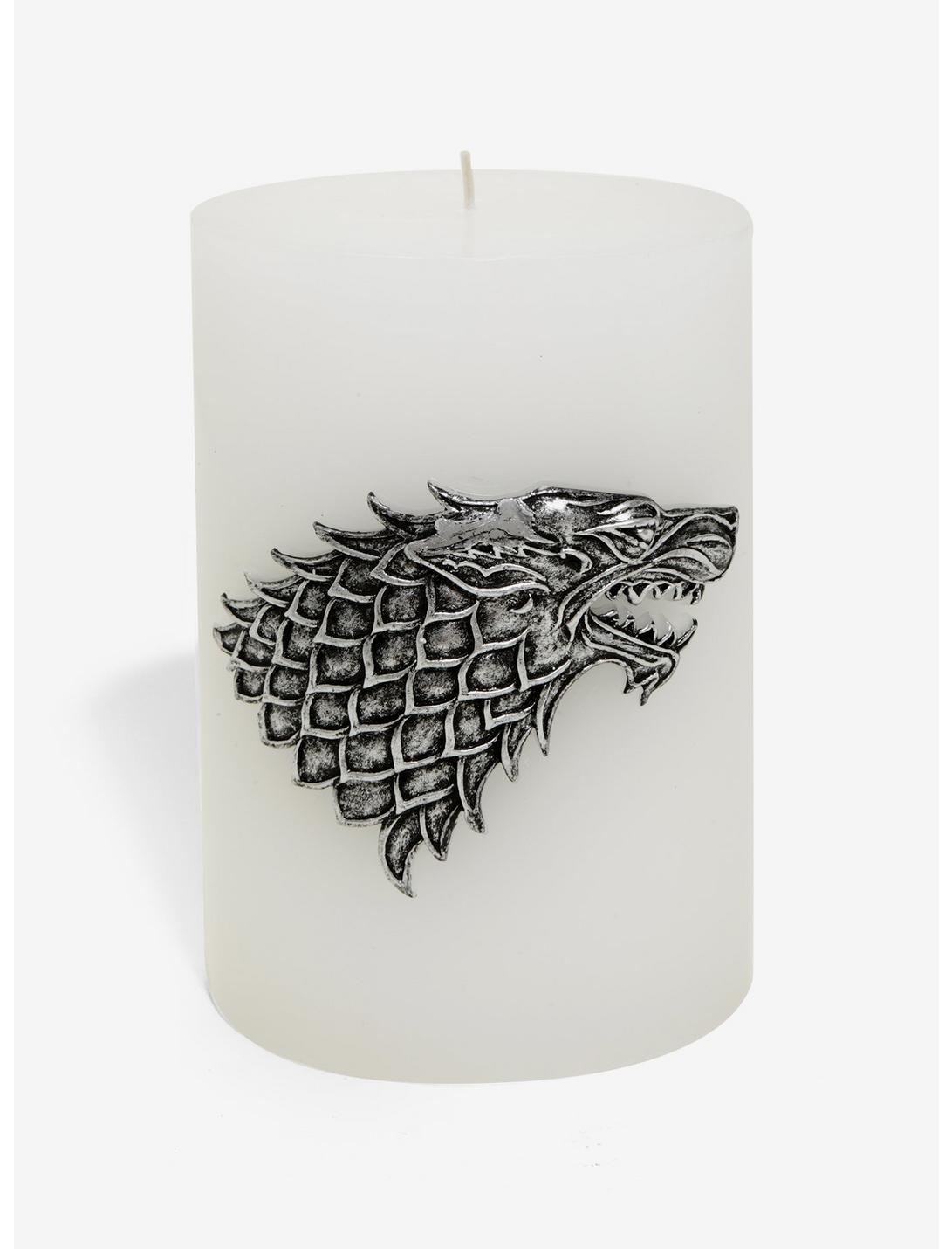 Game Of Thrones Stark House Sigil Candle, , hi-res