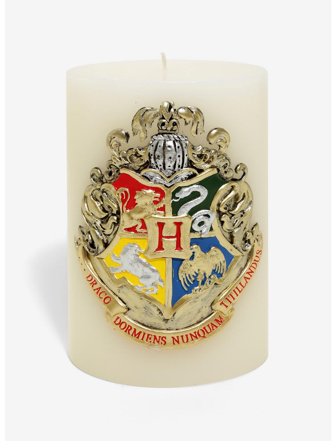 Harry Potter Hogwarts Crest Candle, , hi-res