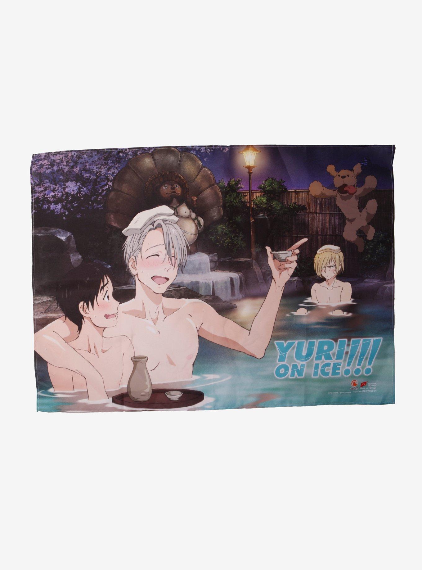 Yuri!!! On ICE Hot Springs Fabric Poster, , hi-res