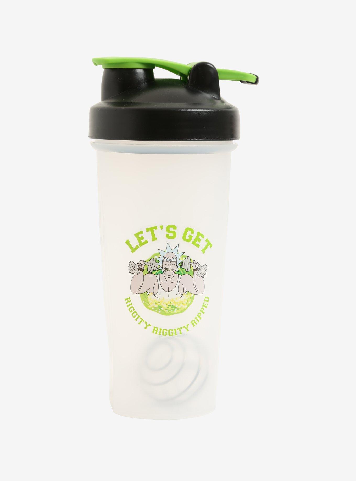Rick And Morty Rick's Gym Shaker Bottle, , hi-res