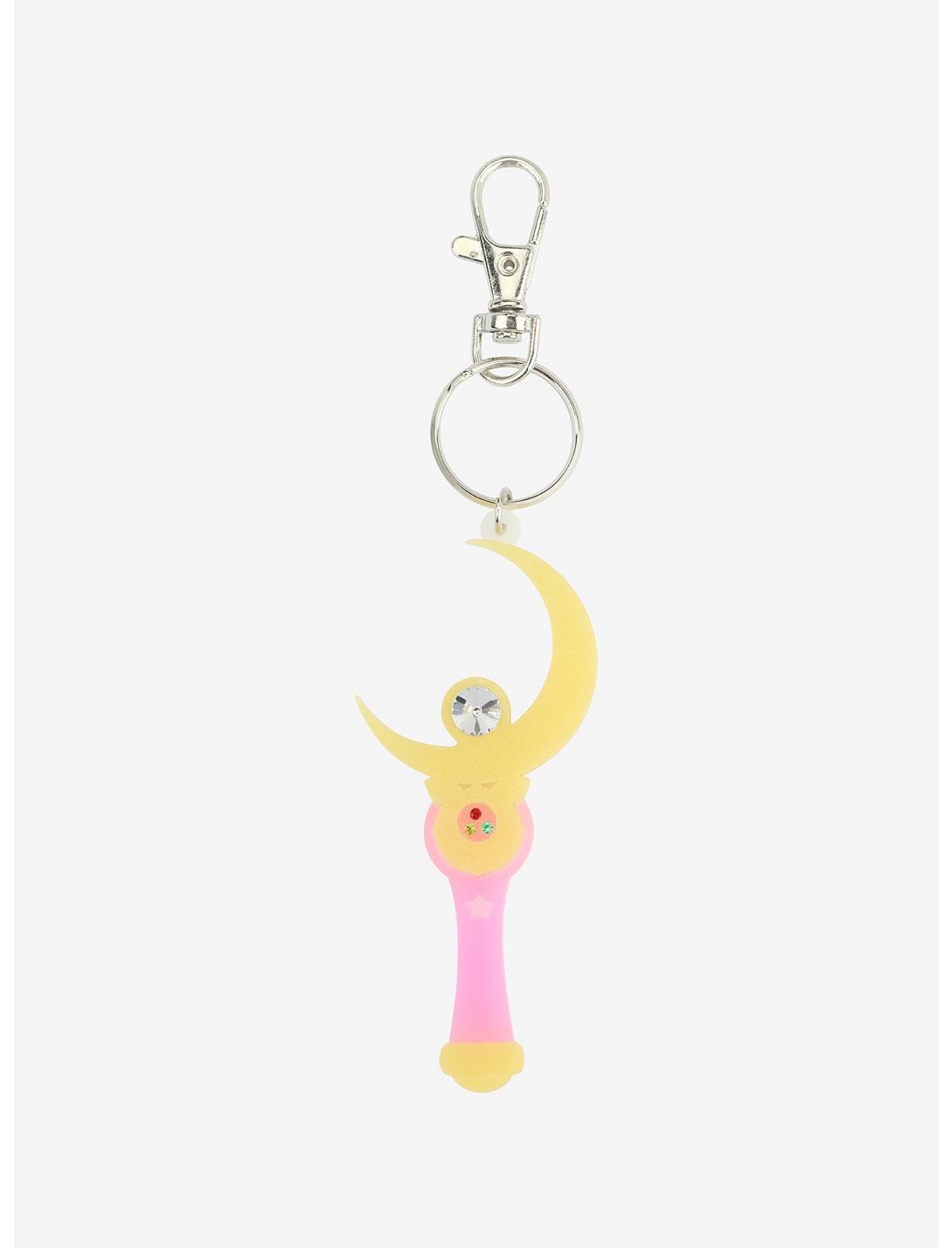 Sailor Moon Moon Stick Key Chain, , hi-res