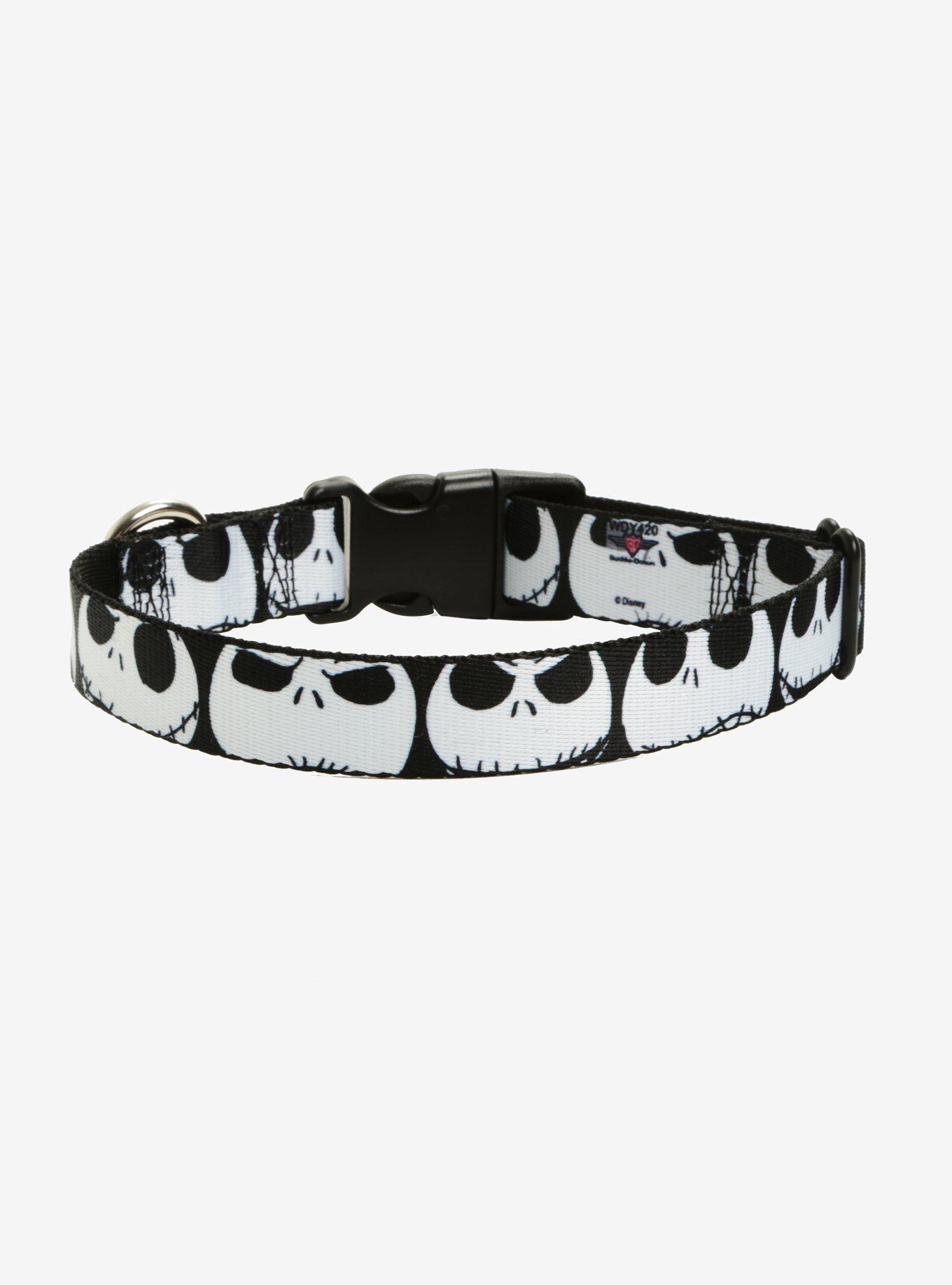 The Nightmare Before Christmas Jack Skellington Dog Collar, BLACK, hi-res