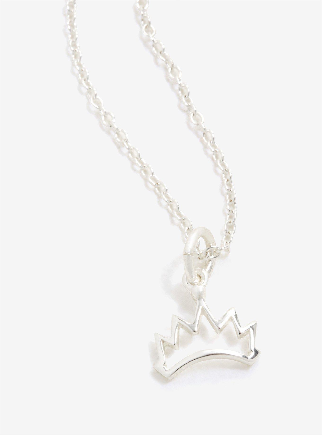 Disney Snow White And the Seven Dwarfs Evil Queen Crown Necklace - BoxLunch Exclusive, , hi-res