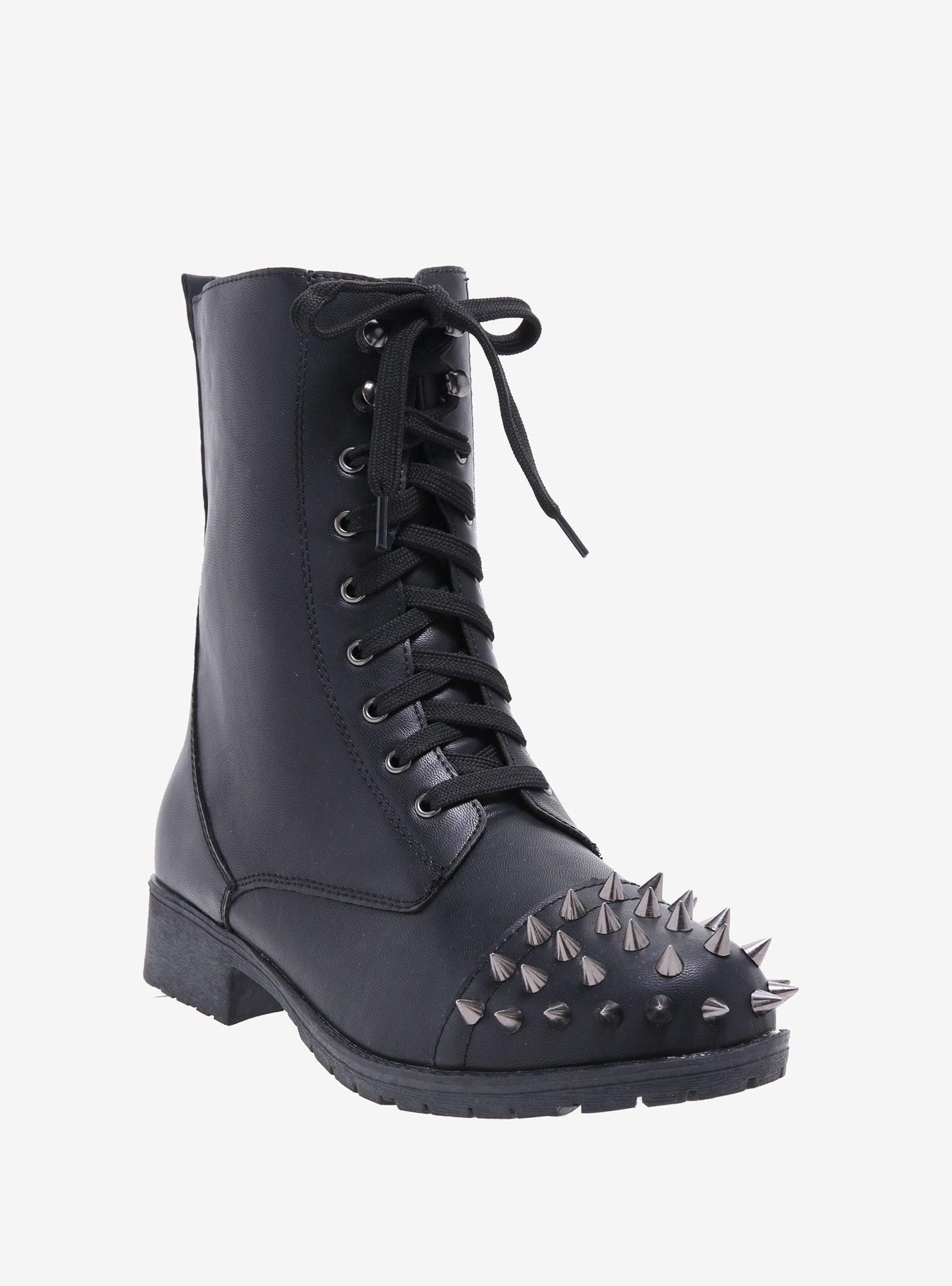 Studded store toe boots