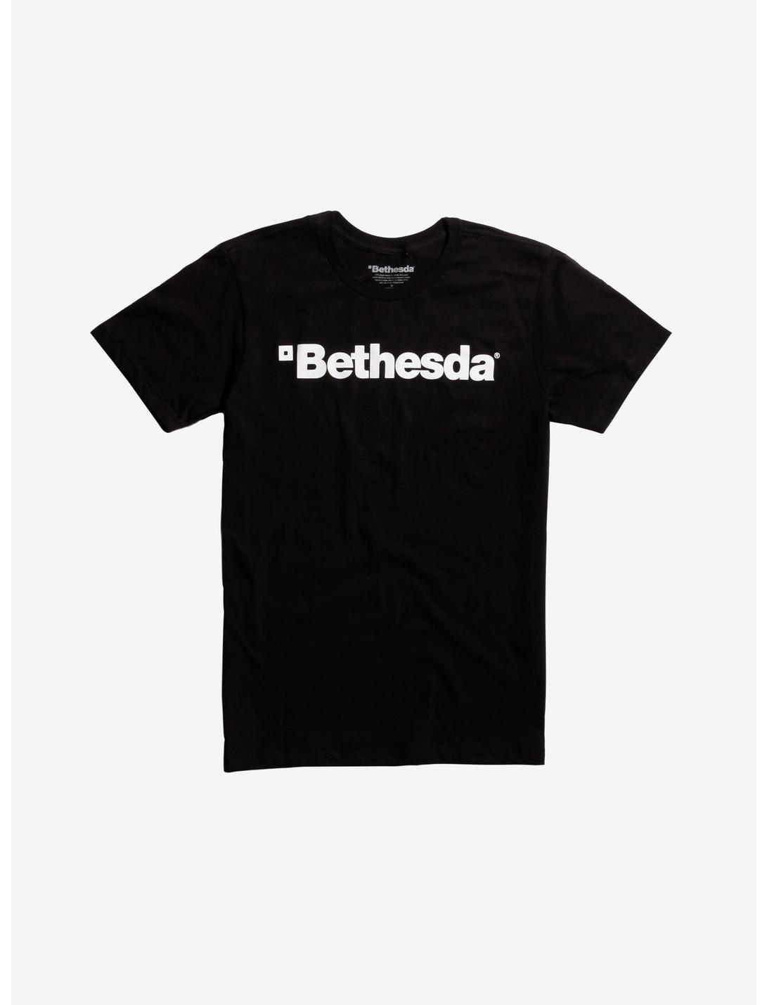 Bethesda Logo T-Shirt, BLACK, hi-res