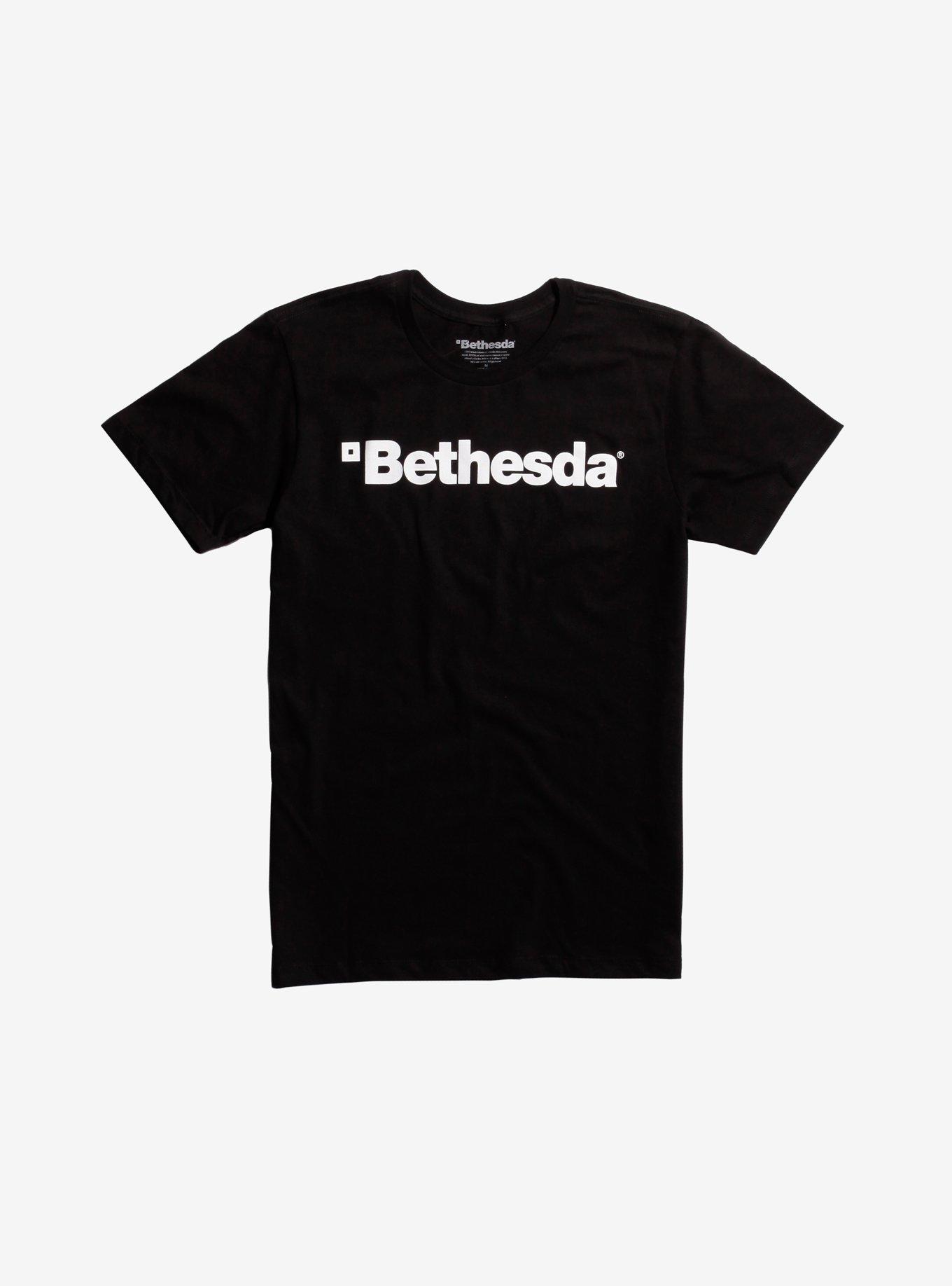 Bethesda Logo T-Shirt, BLACK, hi-res