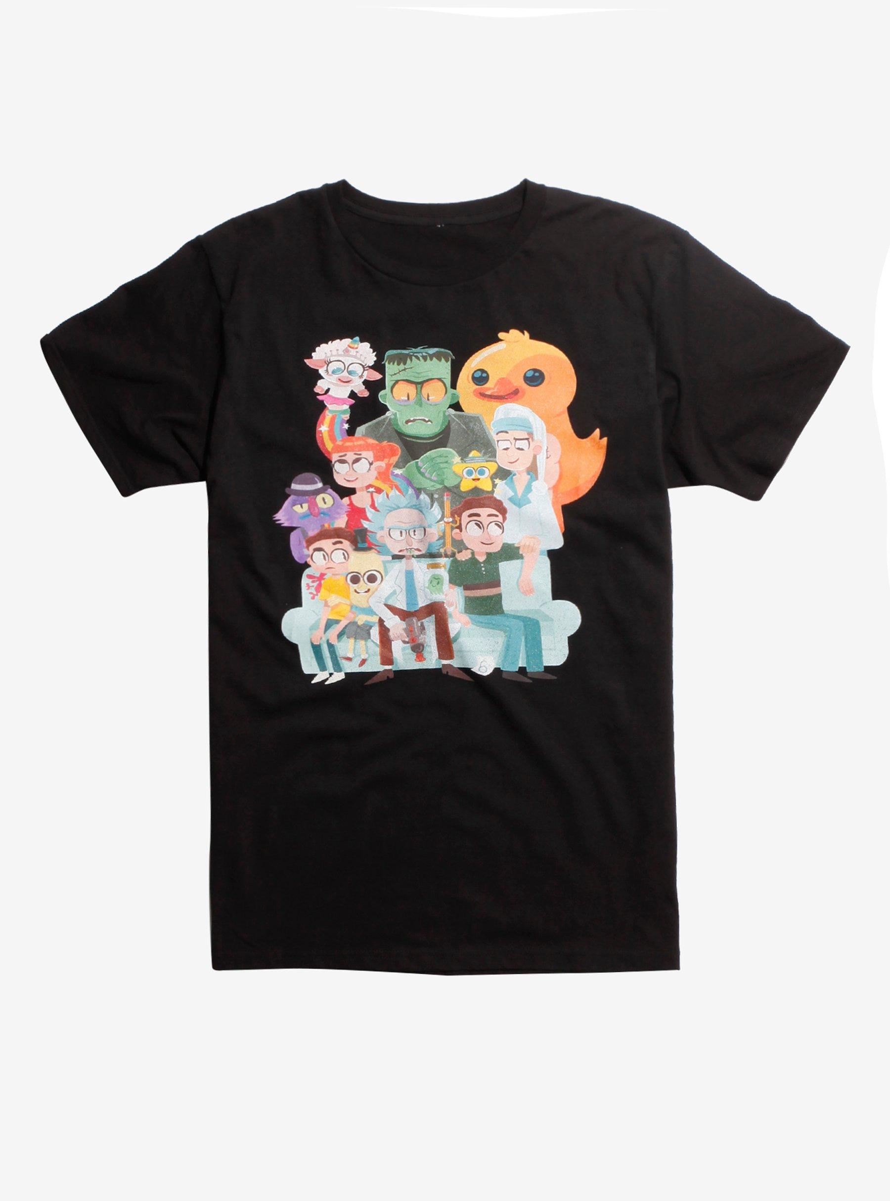 Rick And Morty Thanks Mr. Poopy Butthole T-Shirt, BLACK, hi-res