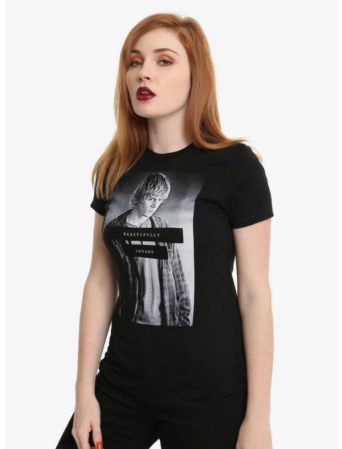 American Horror Story Beautifully Insane Girls T-Shirt, BLACK, hi-res