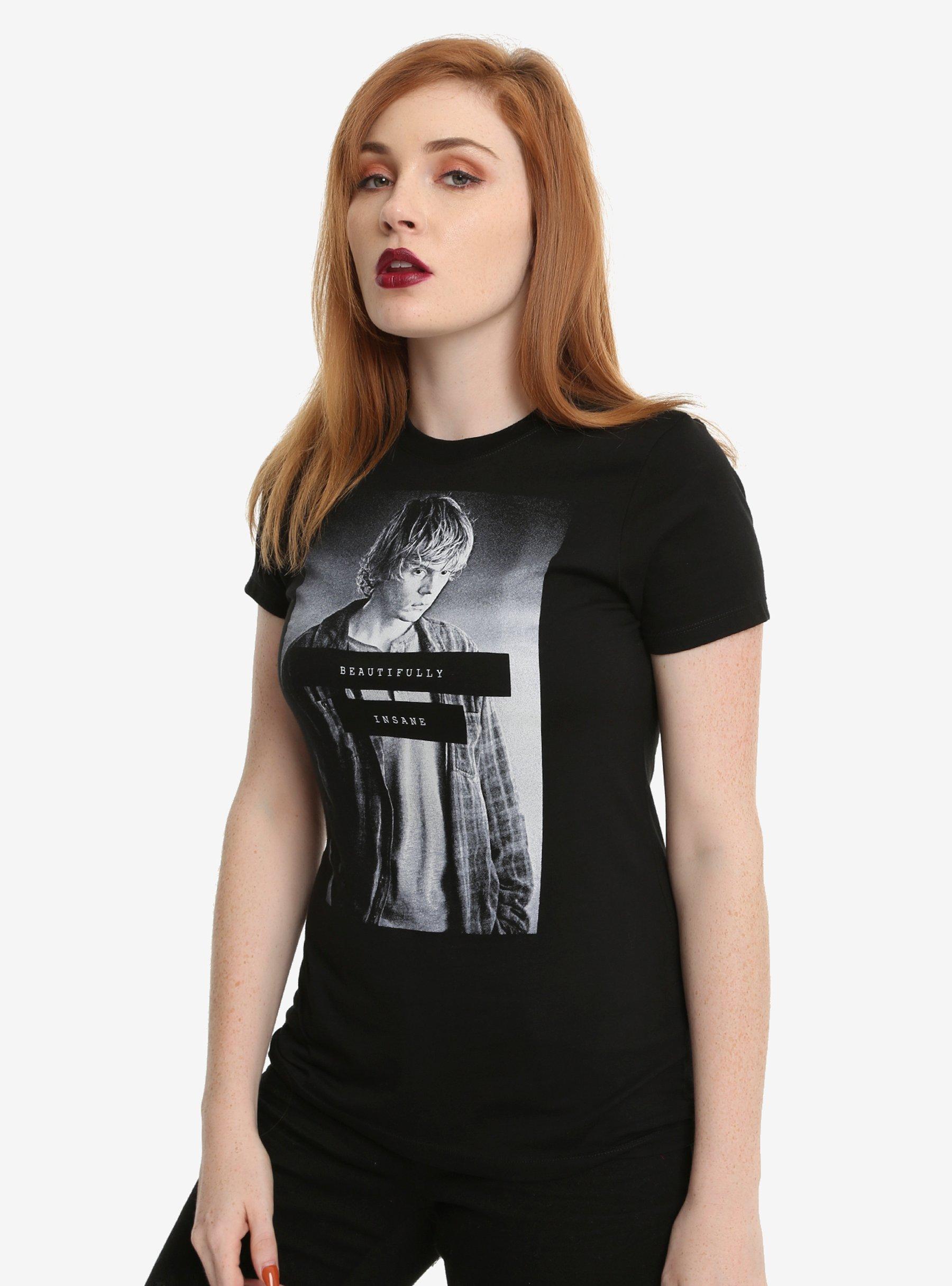 American Horror Story Beautifully Insane Girls T-Shirt, BLACK, hi-res