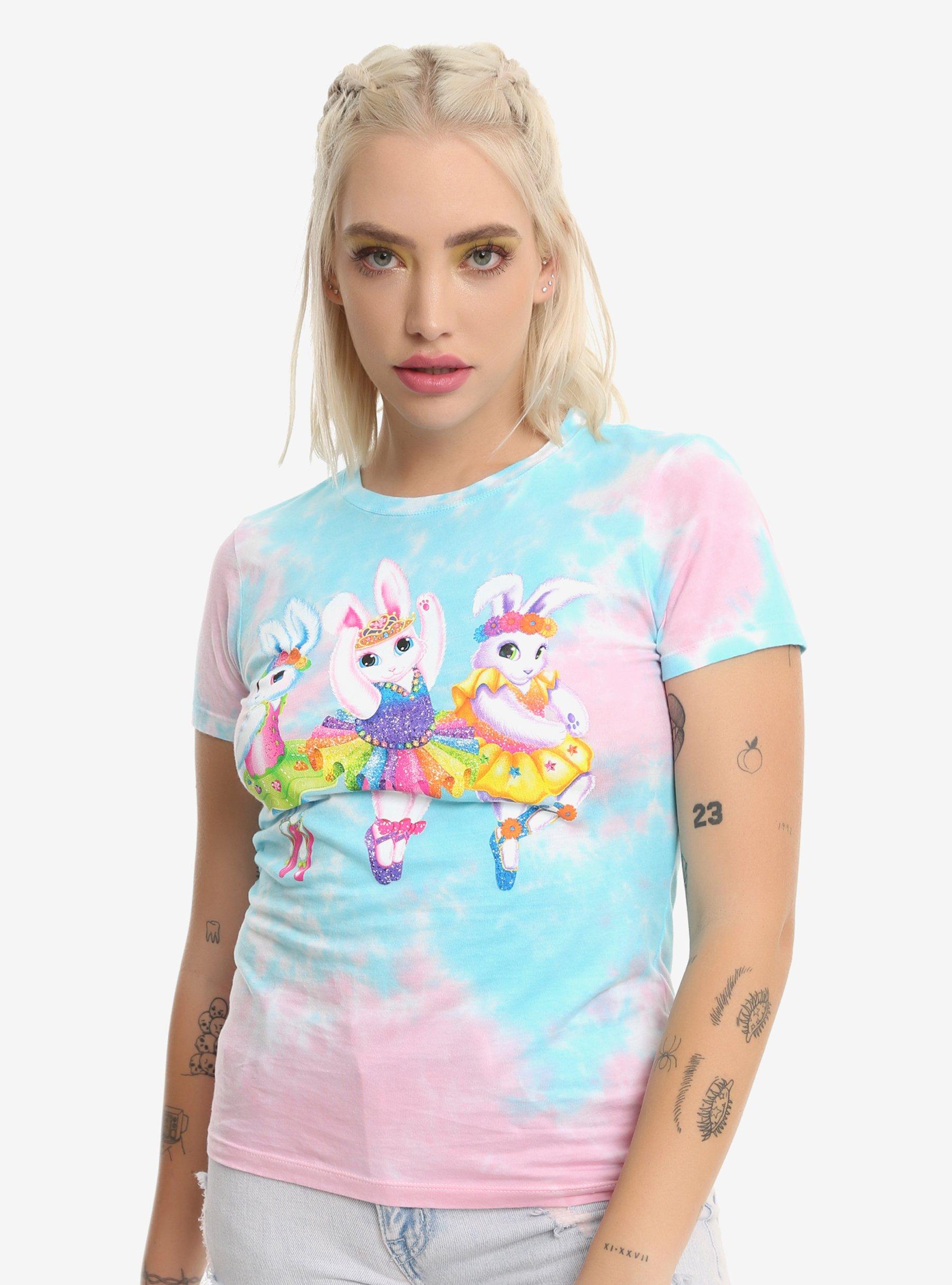 送料無料 通販 激安 Dancing Frank Lisa Bunnies Topic Hot | T-Shirt Girls Tシャツ(半袖+袖なし)