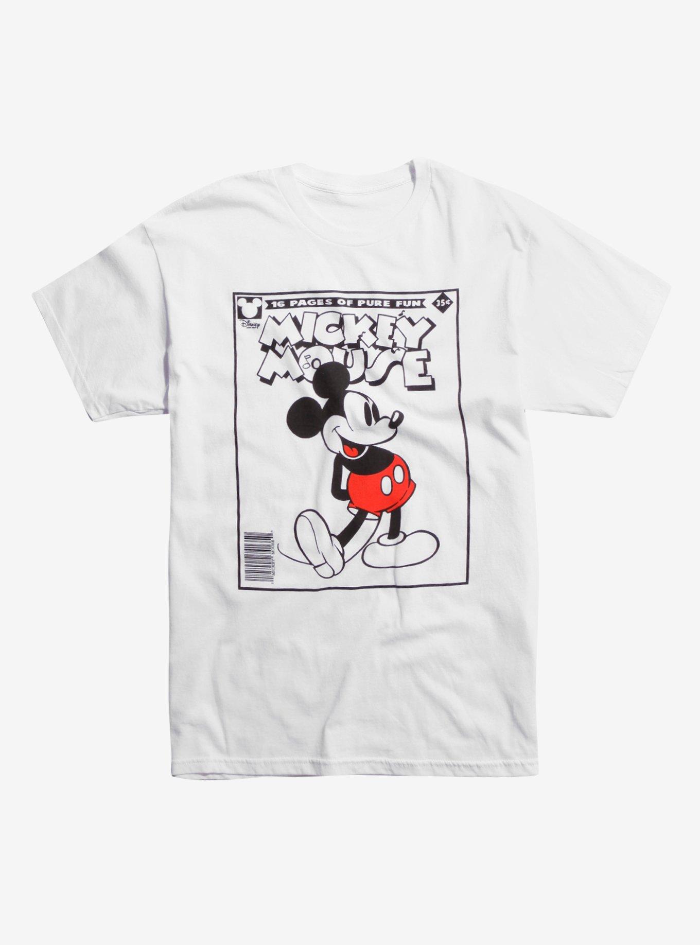 Disney Mickey Mouse Comic Book Cover T-Shirt | Hot Topic