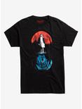 Stranger Things Eleven Moon T-Shirt, BLACK, hi-res
