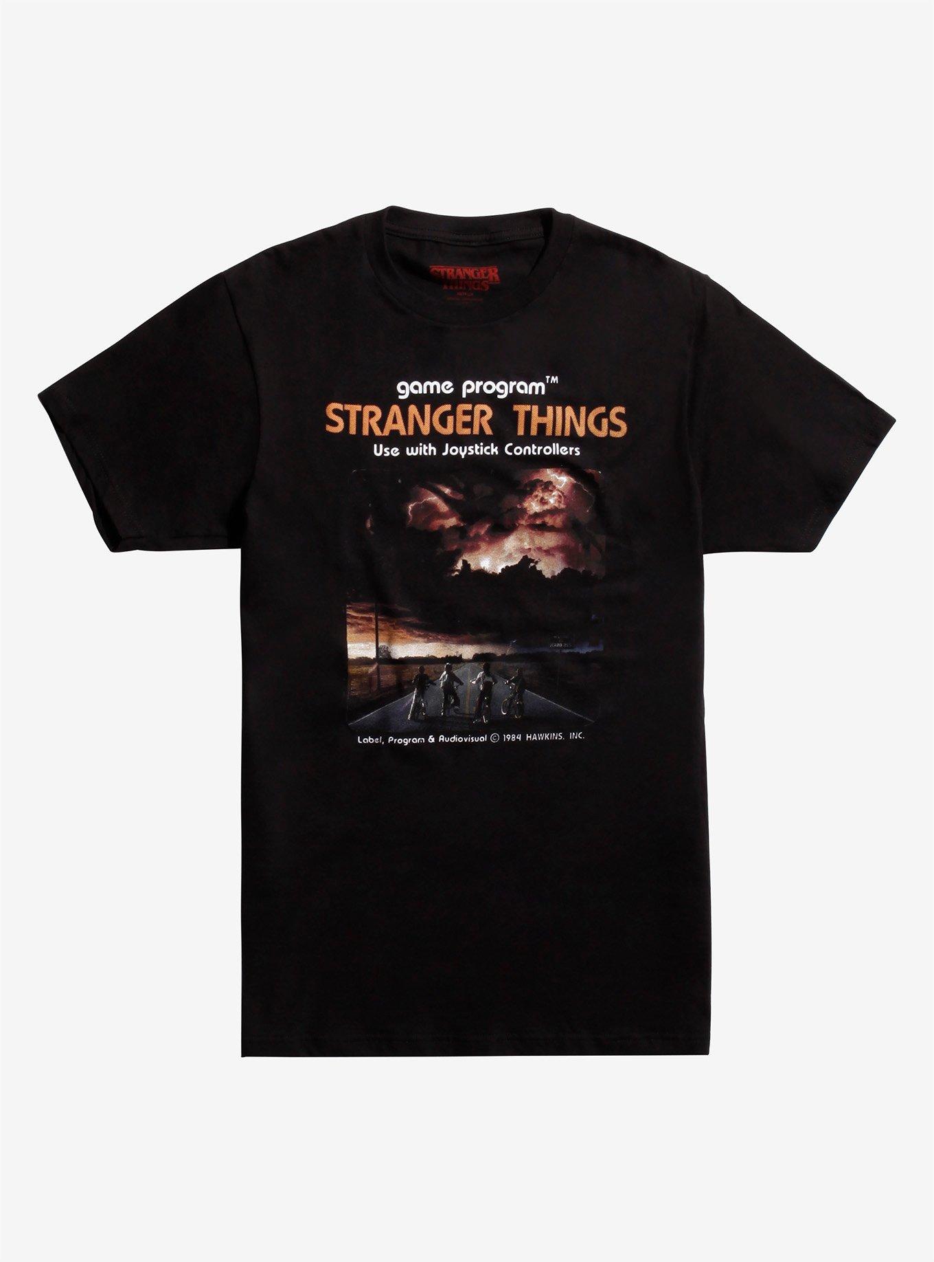 Stranger Things Video Game T-Shirt, BLACK, hi-res