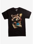 Marvel Guardians Of The Galaxy Vol. 2 Rocket & Groot T-Shirt, BLACK, hi-res