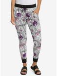 Disney Villains Stained Glass Print Joggers, MULTI, hi-res