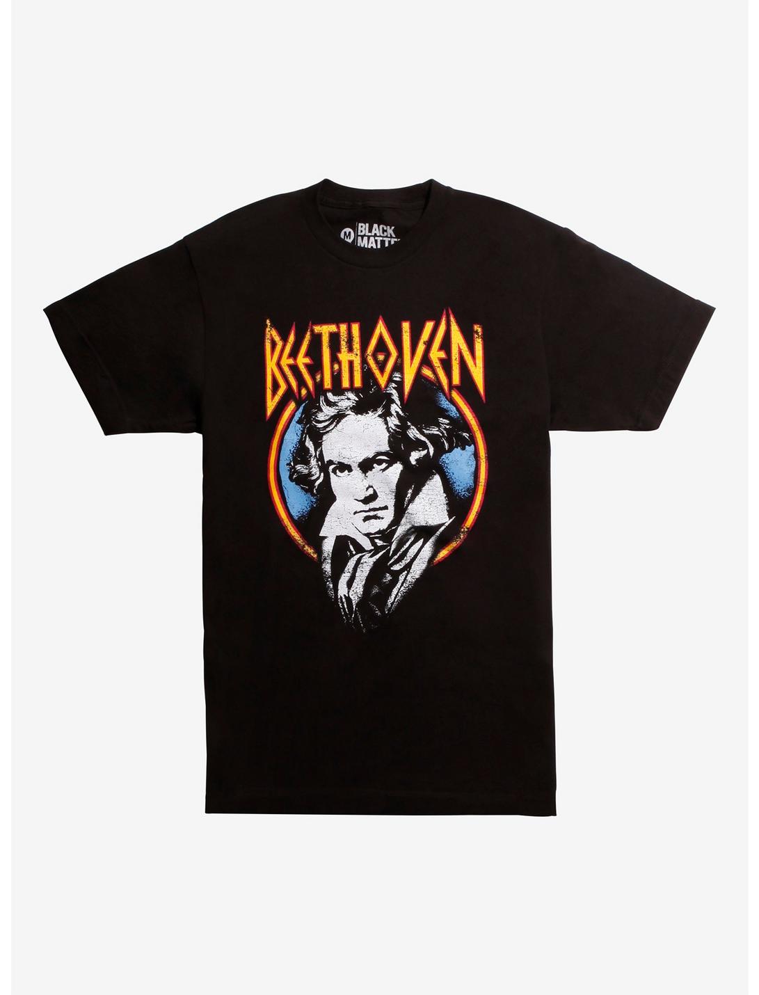 Beethoven Metal T-Shirt, BLACK, hi-res
