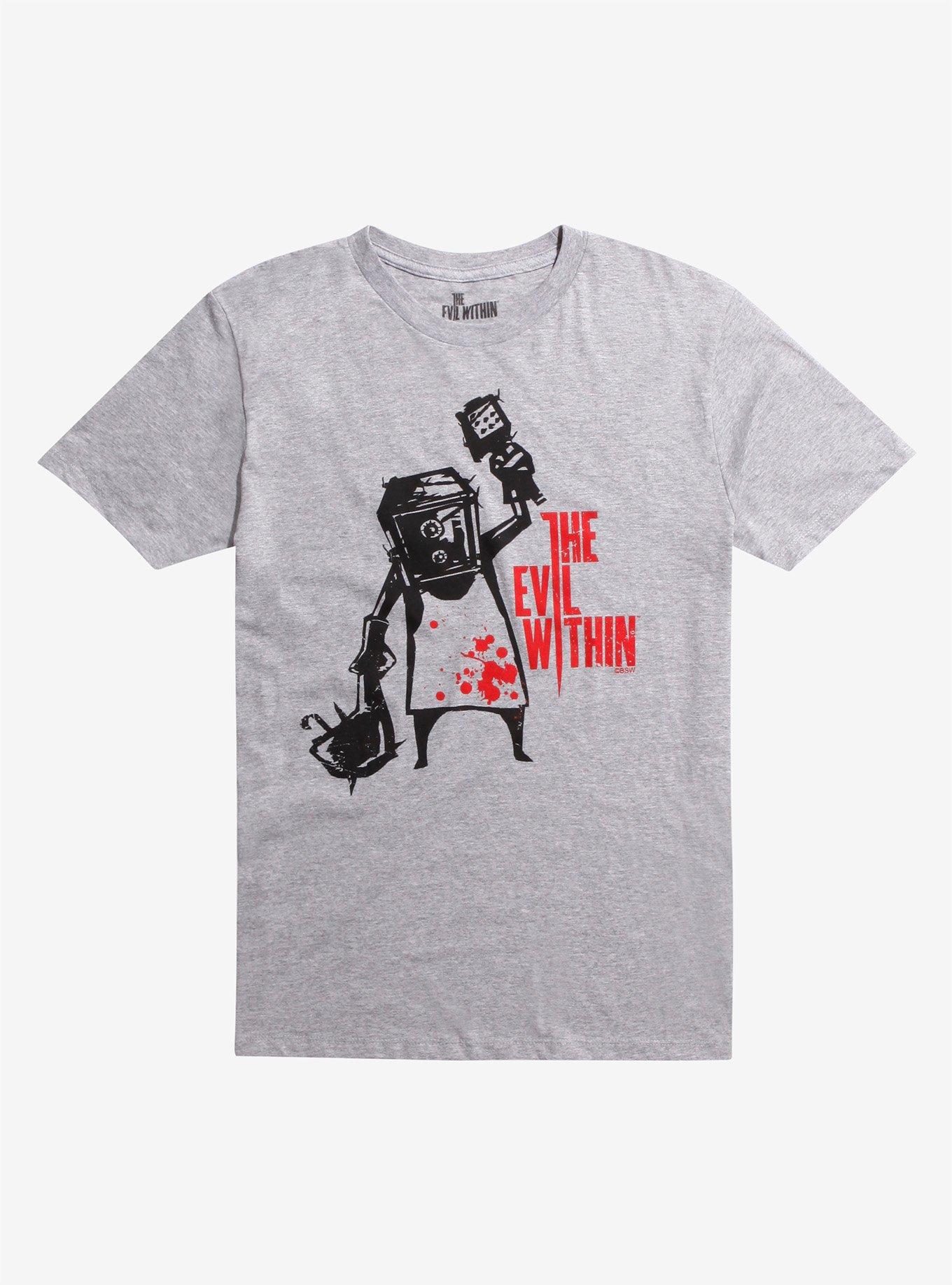 The Evil Within The Keeper T-Shirt, HEATHER GREY, hi-res