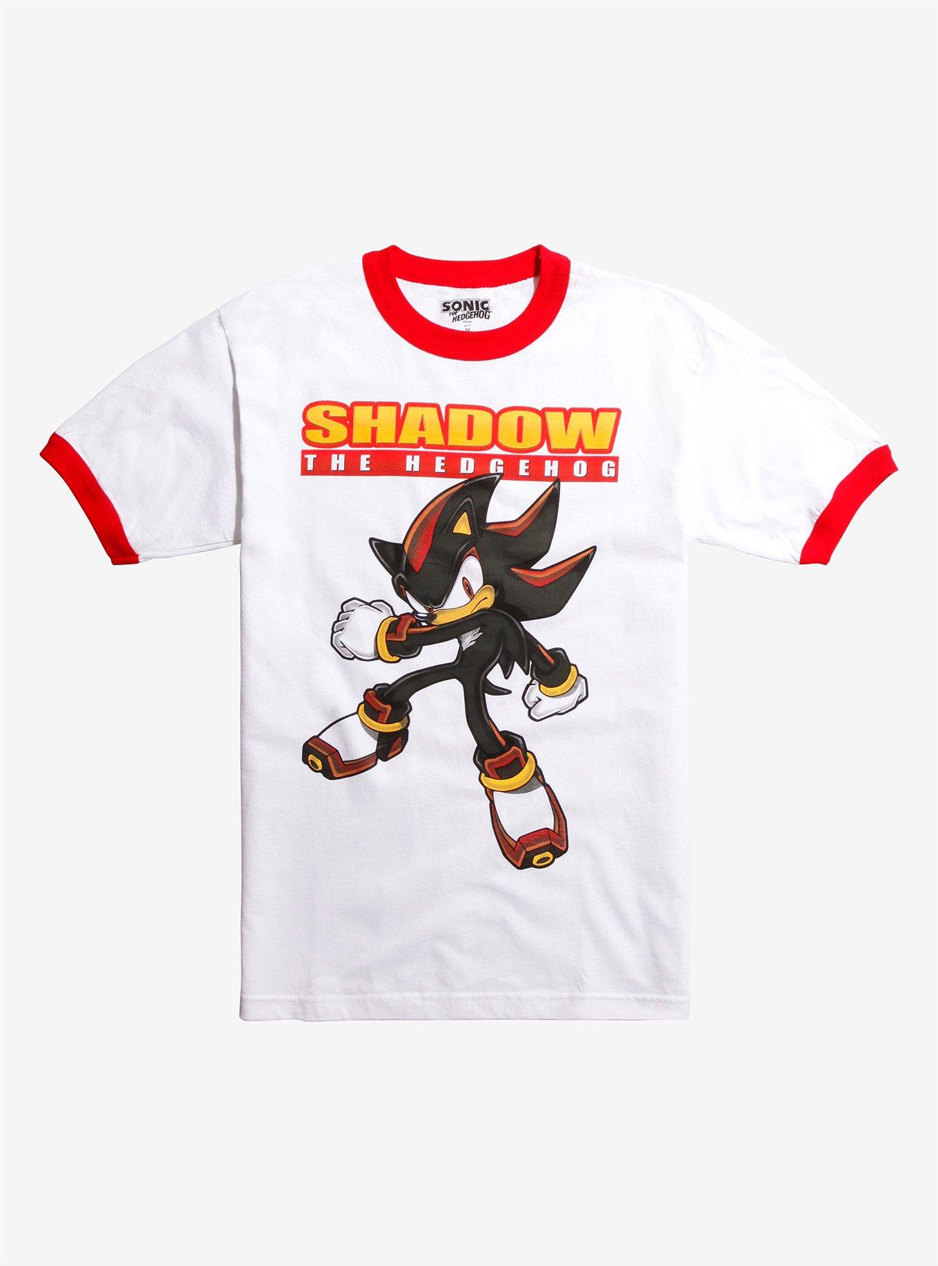 Sonic The Hedgehog Shadow Ringer T-shirt | Hot Topic