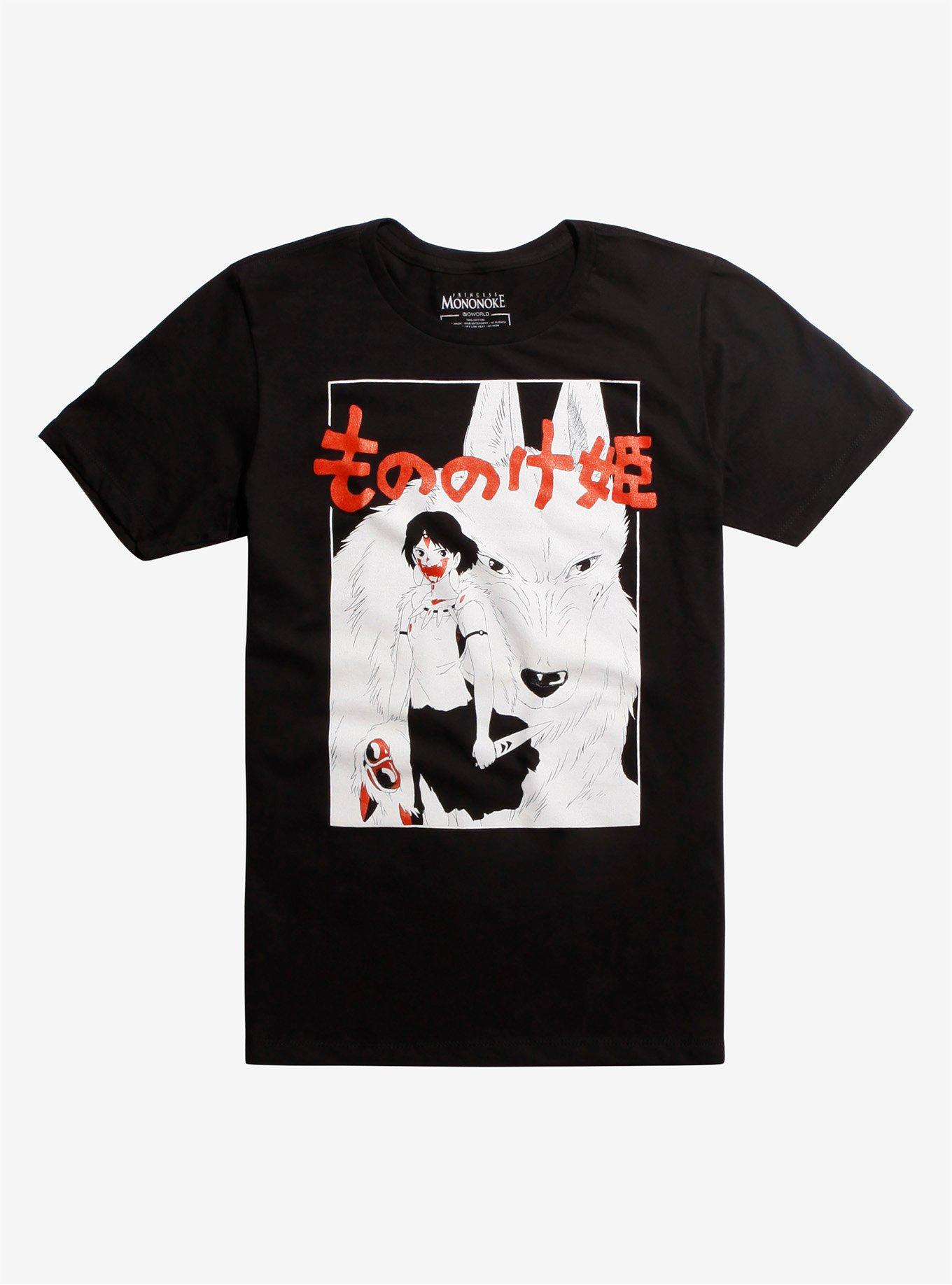 Studio Ghibli Princess Mononoke San & Moro T-Shirt | Hot Topic