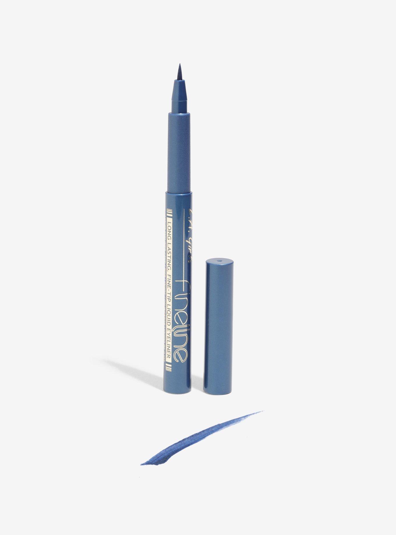 L.A. Girl Fineline Dark Blue Liquid Eyeliner, , hi-res