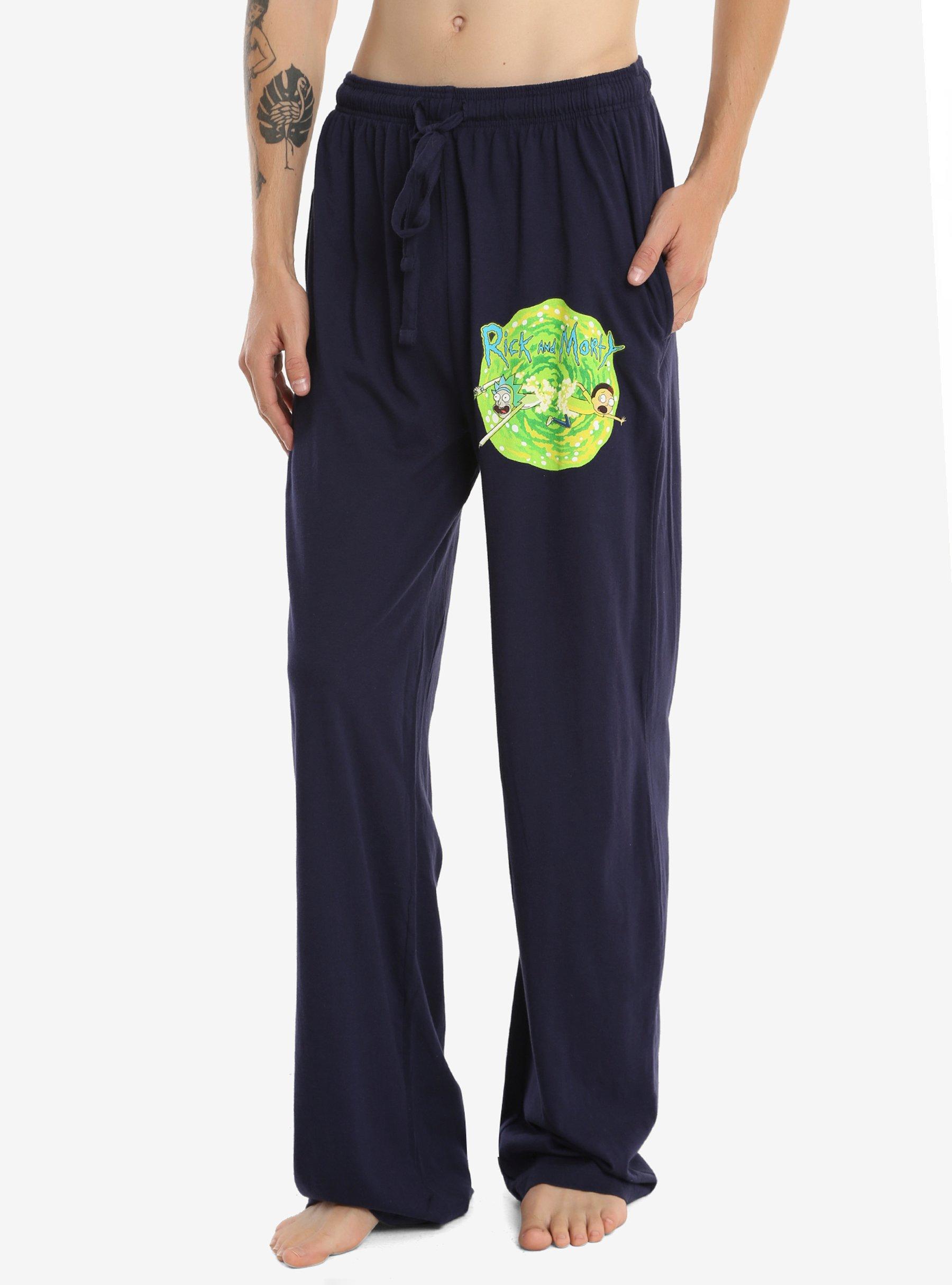Rick And Morty Portal Guys Pajama Pants | Hot Topic