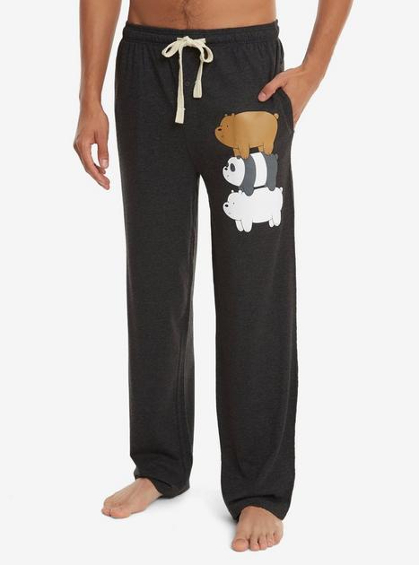 We Bare Bears Bear Stack Guys Pajama Pants | Hot Topic