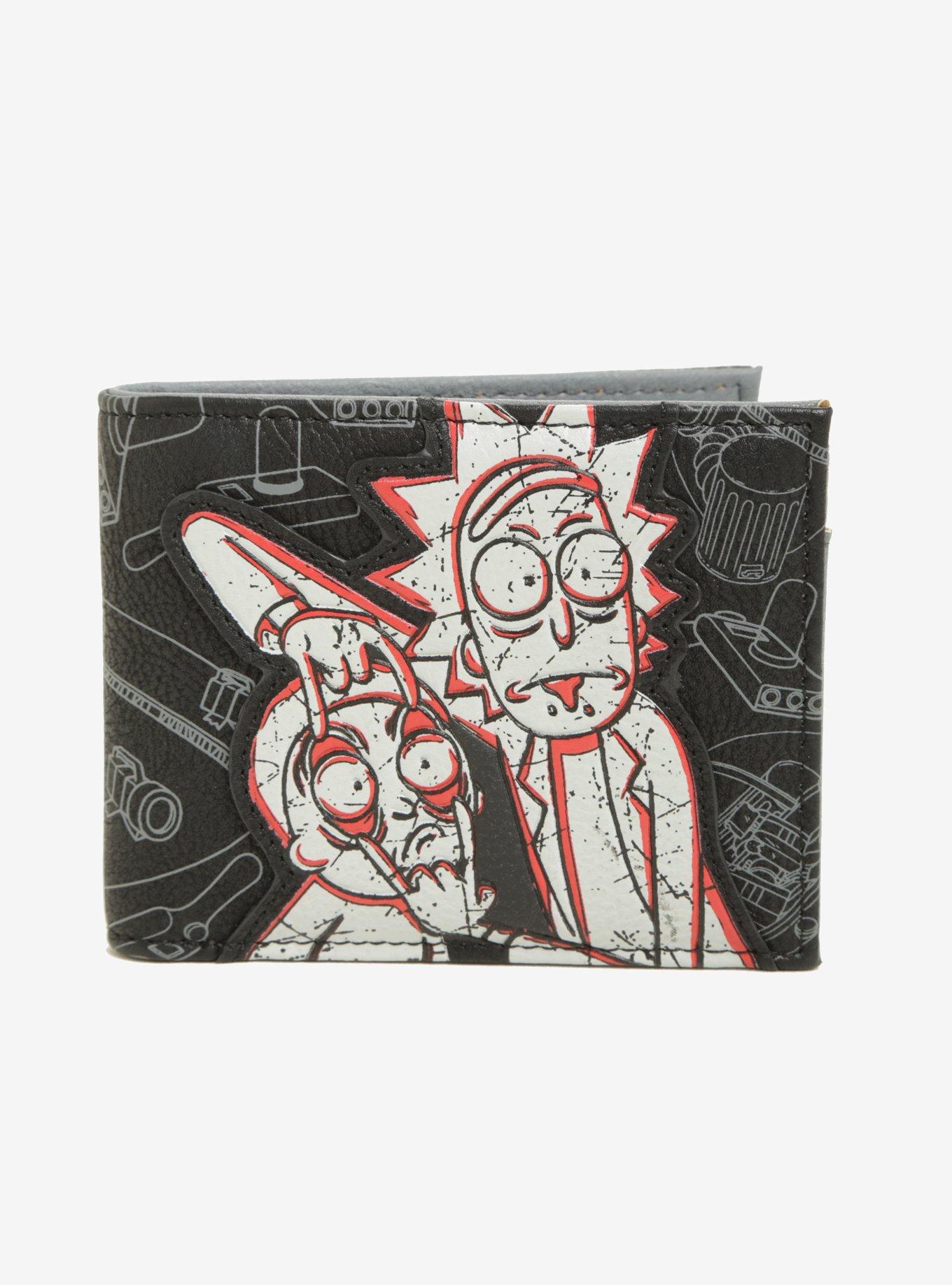 Rick And Morty Eyes Open Bi-Fold Wallet, , hi-res