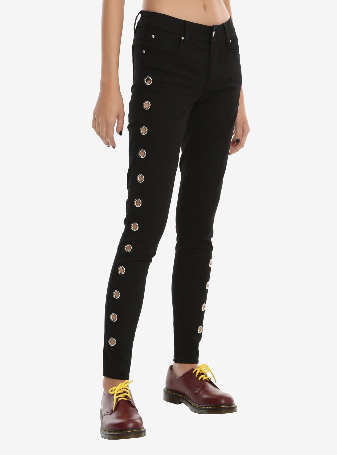 Tripp Grommet Skinny Jeans