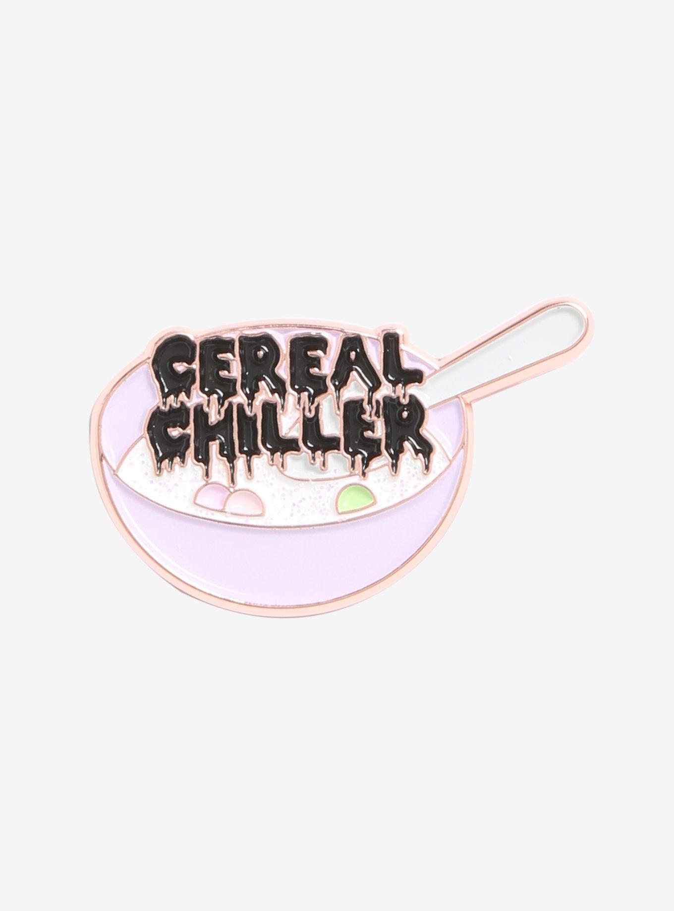 Cereal Chiller Enamel Pin, , hi-res