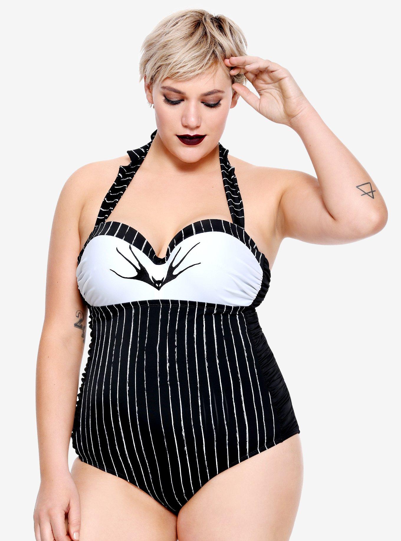 The Nightmare Before Christmas Jack Skellington Swimsuit Plus Size