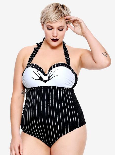 The Nightmare Before Christmas Jack Skellington Swimsuit Plus Size