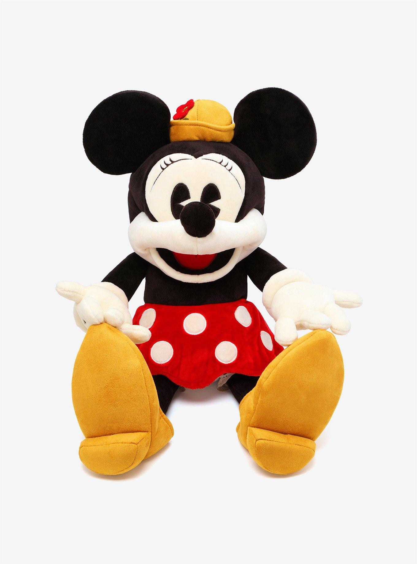 Folkmanis Puppets 5009 Minnie Mouse Disney Character Hand Puppet, Black/white/red