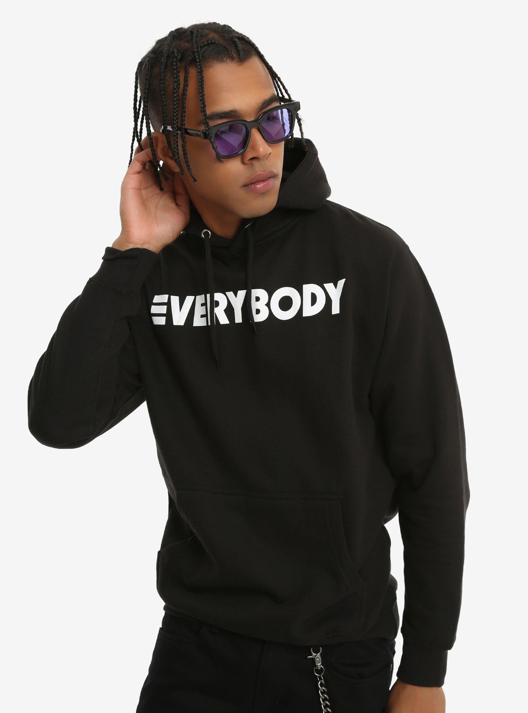 Logic Everybody Logo Hoodie, BLACK, hi-res