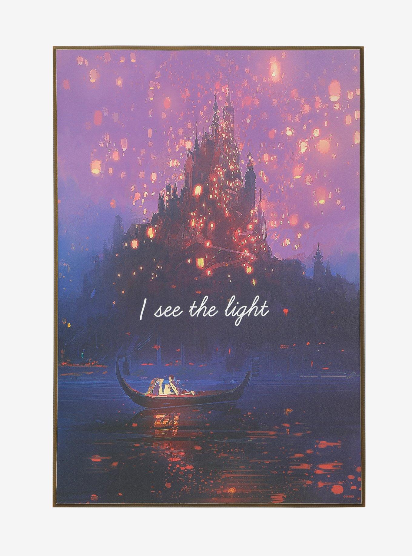 Disney Tangled I See The Light Wood Wall Art, , hi-res
