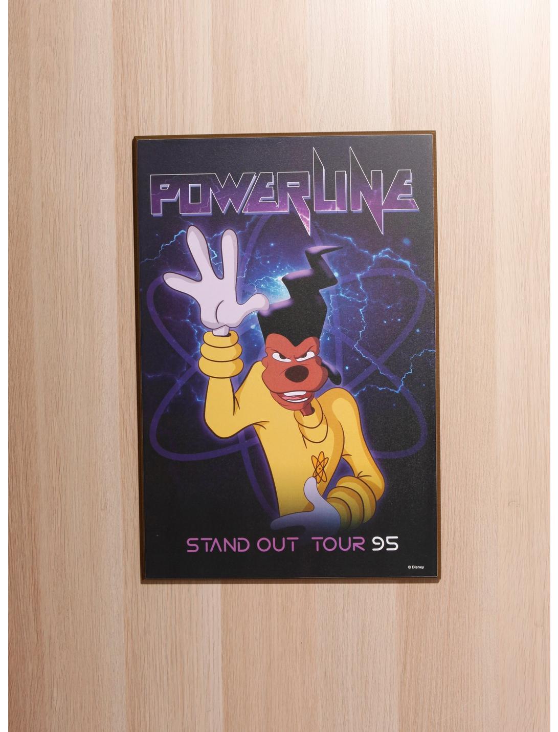 Disney A Goofy Movie Powerline Stand Out Tour Wood Wall Art, , hi-res