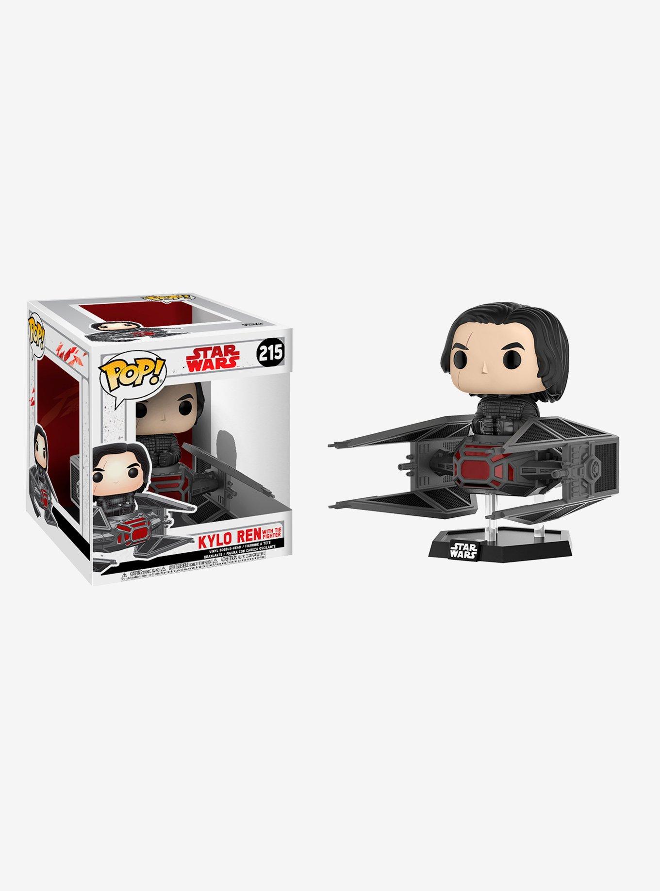 Funko Star Wars: The Last Jedi Pop! Deluxe Kylo Ren With Tie Fighter Vinyl Bobble-Head, , hi-res