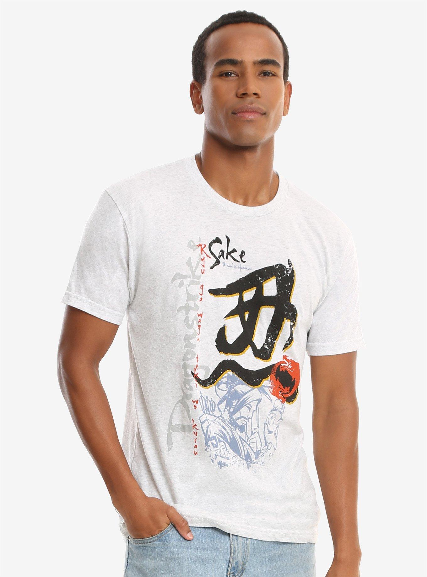 Overwatch Hanzo Sake T-Shirt, WHITE, hi-res