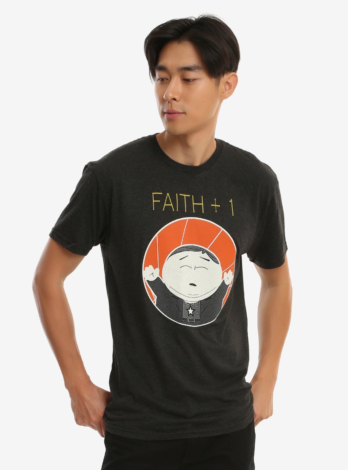 South Park Faith +1 T-Shirt - BoxLunch Exclusive, BLACK, hi-res