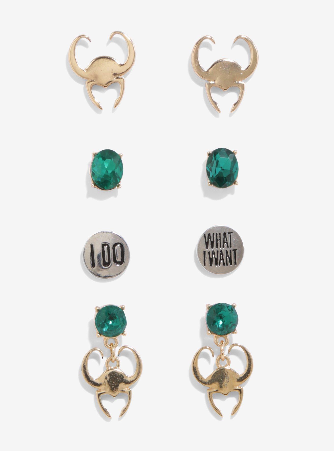 Marvel Loki Earring Set, , hi-res