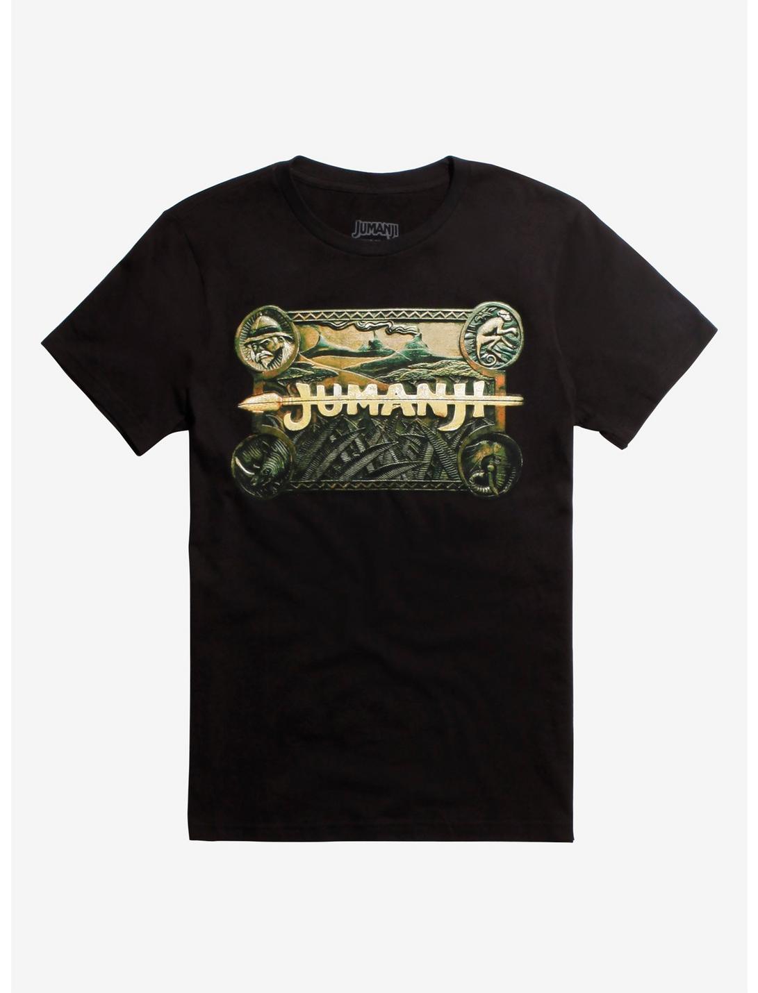 Jumanji Logo T-Shirt, BLACK, hi-res
