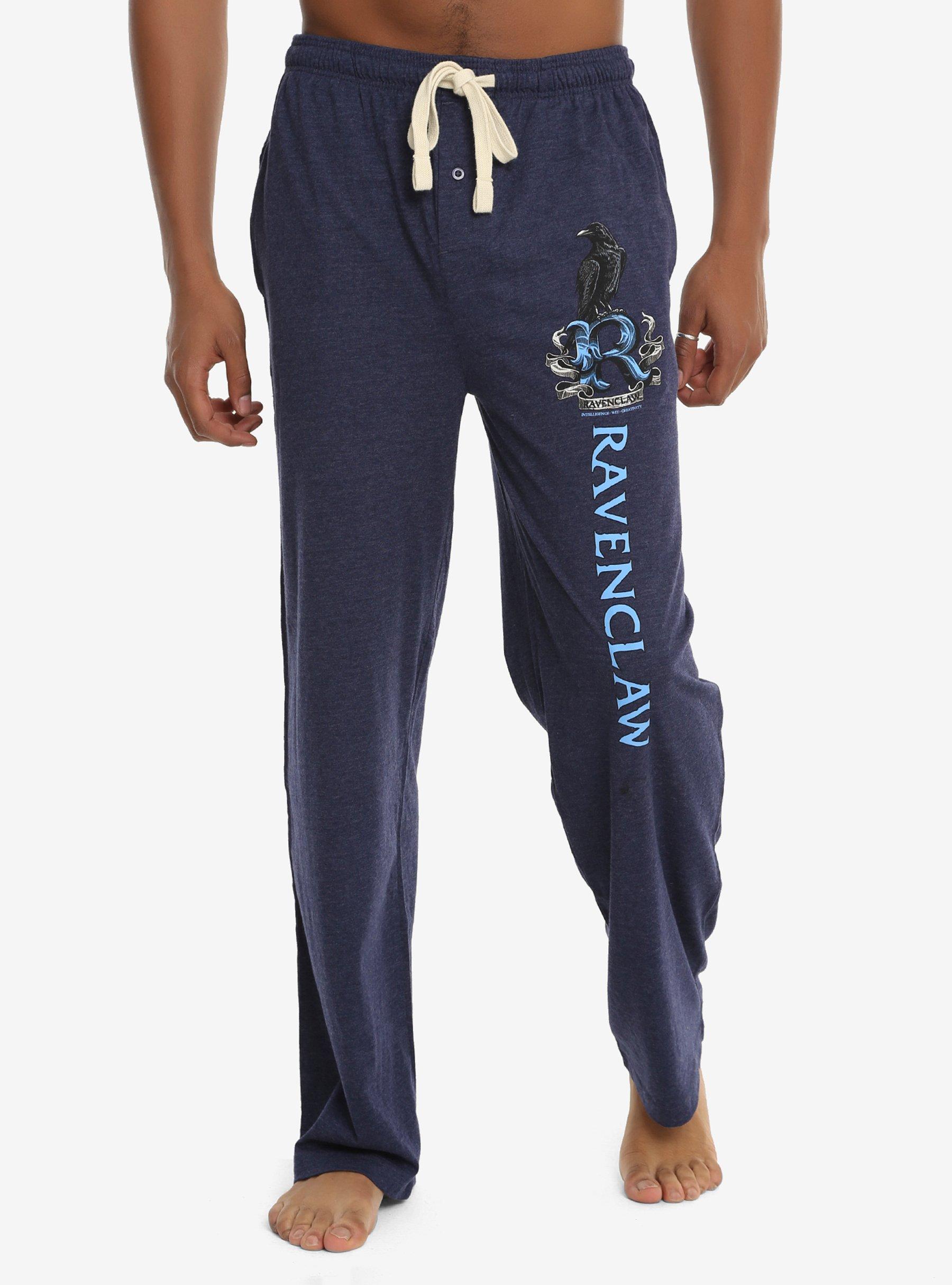 Harry Potter Ravenclaw Guys Pajama Pants, BLUE, hi-res